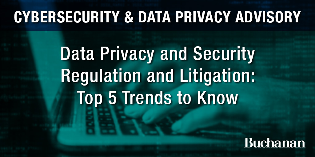 Data Privacy and Security Regulation and Litigation: Top 5 Trends 